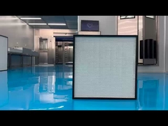 스마트 호흡 가능한 헤파 고밀도 공기 필터 알루미늄 프레임 높은 흐름 공기 필터