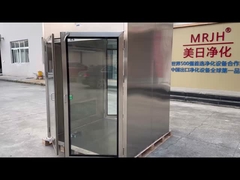 MRJH 청정실 통과 상자 304 스테인레스 스틸 통과 상자 사용자 정의