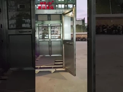 GMP 인증을 받은 팔레트용 화물 공기 샤워기∙ 201 스틸 & OSHA-Compliant