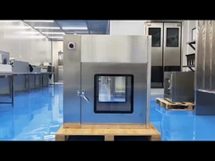 HEPA 패스 트래스 챔버입니다. ISO 14644 인증 물질 전송