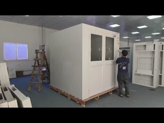 부식 방지 분체 도장 이중문 화물 통과 박스 / 에어 샤워