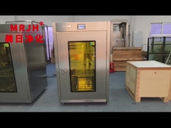 고급 통과 멸균기 | 안전한 클린룸 자재 이송을 위한 제논 UV 챔버