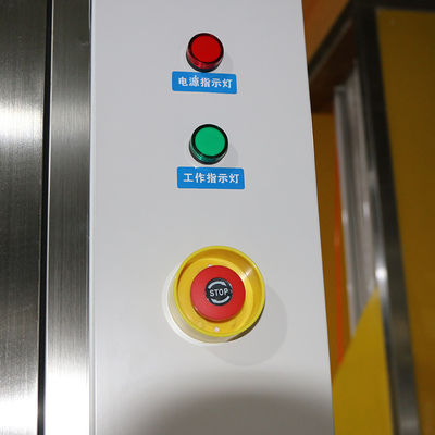 FDA-Compliant 공기 샤워기 304 강철 & Convex 문