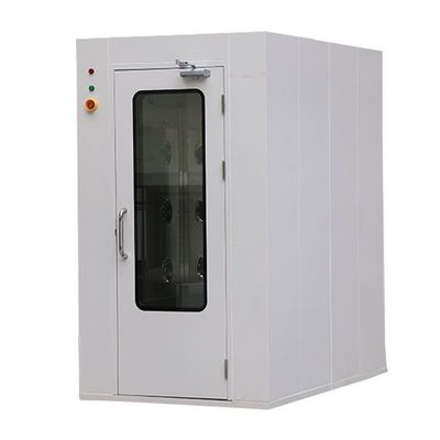맞춤형 모듈형 공기 샤워실 0-99s 조정 가능한 타이머와 360 ° 공기 흐름 각도 SUS304 / 파우더 코팅 철판