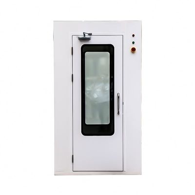 맞춤형 모듈형 공기 샤워실 0-99s 조정 가능한 타이머와 360 ° 공기 흐름 각도 SUS304 / 파우더 코팅 철판