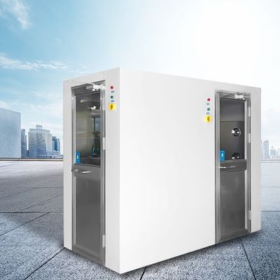 맞춤형 360° 회전 공기 출구 304 스테인레스 스틸과 HEPA 필터링으로 공기 샤워실