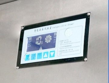 맞춤형 360° 회전 공기 출구 304 스테인레스 스틸과 HEPA 필터링으로 공기 샤워실