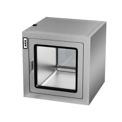 304 스테인레스 스틸 콤팩트 평면 문 패스 박스 600x600x600mm