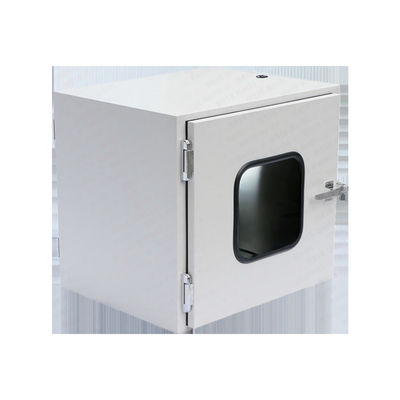 ISO 10 UV 빛 라미나리 흐름 패스 박스 원활한 연결과 함께 청정실 전송 창