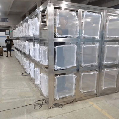 클래스 100-10000 Gmp 모듈형 청정실 산업용 휴대용 먼지 없는 방
