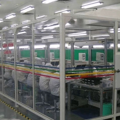 클래스 100-10000 Gmp 모듈형 청정실 산업용 휴대용 먼지 없는 방