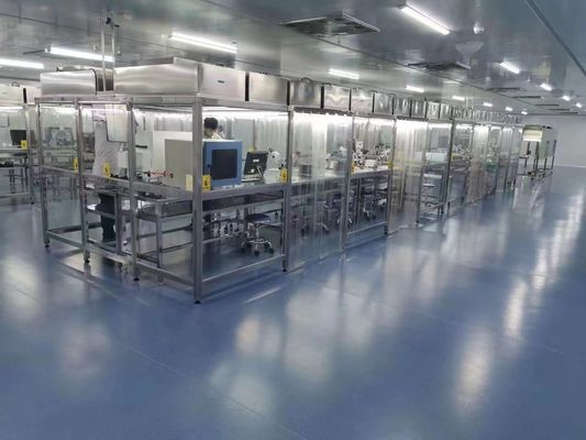 HEPA 팬 필터 단위 및 ISO5 ~ ISO9 준수와 맞춤형 모듈형 청정실 작업소