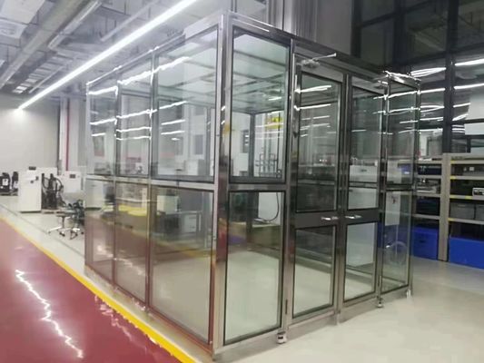 HEPA 팬 필터 단위 및 ISO5 ~ ISO9 준수와 맞춤형 모듈형 청정실 작업소