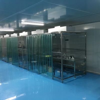 ISO 8 모듈형 부드러운 벽 청정실 모든 크기와 유형을 사용자 정의 할 수 있습니다