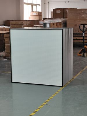 OEM 고 흐름 Hepa 필터 H13 H14 U15 U16 입자 제거 저소음 공기 필터