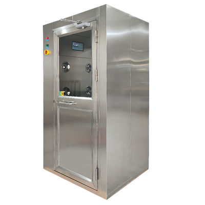 SS 201 공기 샤워실 단면 부러기 380V 220V 스윙 도어