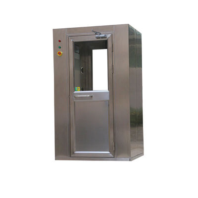 ISO 14644 공기 샤워기. 304 스테인리스 스틸과 듀얼 제트.