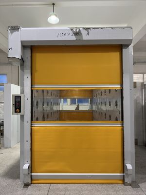 스테인레스 스틸 제품 공기 샤워실 DIN75200 방화 방지 및 자체 청소 PVC 커튼
