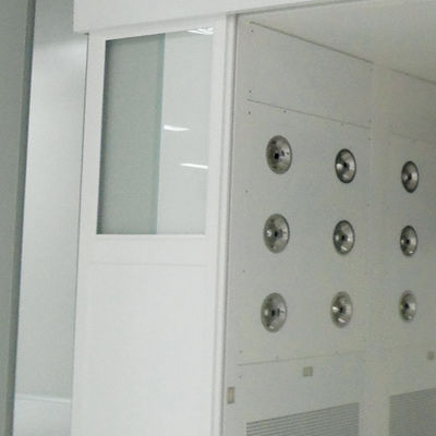 자동 슬라이딩 도어 상품 DIN75200 방화 레이더 충돌 방지 설계 및 ISO 14644-1 준수
