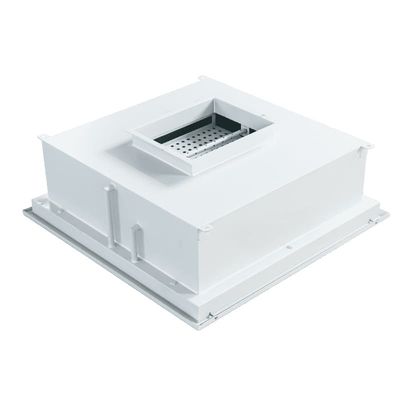 ISO 14644 인증 HEPA 공기 출구 1000 CMH 공기 흐름과 청정실의 차가운 판 페인트 마무리