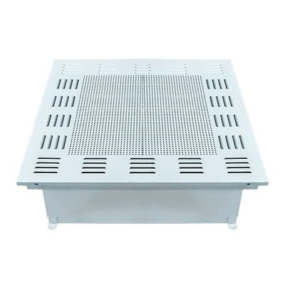 ISO 14644 인증 HEPA 공기 출구 1000 CMH 공기 흐름과 청정실의 차가운 판 페인트 마무리