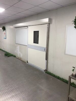 산업용 자동 슬라이딩 스틸 도어 1500kg 부하 용량 및 IP65 기상 방지