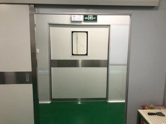 산업용 자동 슬라이딩 스틸 도어 1500kg 부하 용량 및 IP65 기상 방지