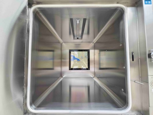 UV 살균 기능이 있는 초안전 3중 레이어 기계식 연동 패스 박스