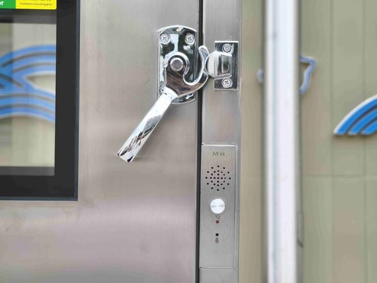 UV 살균 기능이 있는 초안전 3중 레이어 기계식 연동 패스 박스