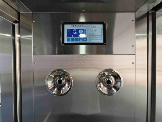 얼굴 인식이 가능한 스마트 슬라이딩 도어 공기 샤워기