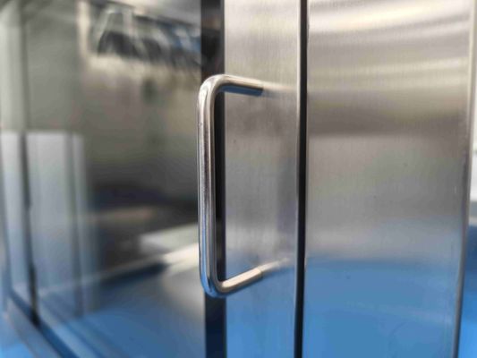 이중문 전자 연동 패스 박스 | 클린룸 오염 관리 솔루션