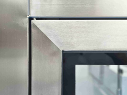 이중문 전자 연동 패스 박스 | 클린룸 오염 관리 솔루션