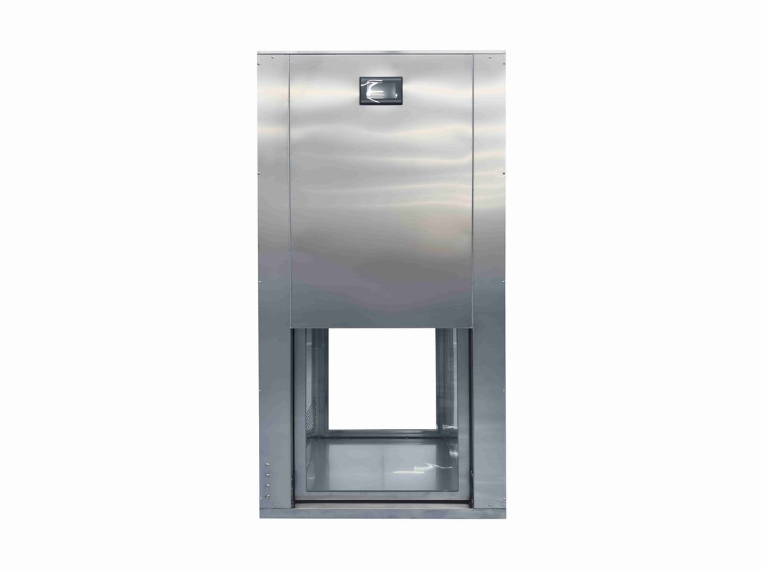 수직 엘리베이터 문 laminar 흐름 통과 Hepa H14 필터 SUS304 스테인리스 스틸