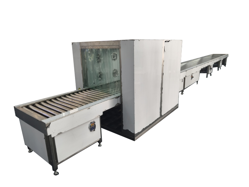 전동 롤러 컨베이어 에어 샤워 패스 스루 박스 | 클린룸 이송 시스템